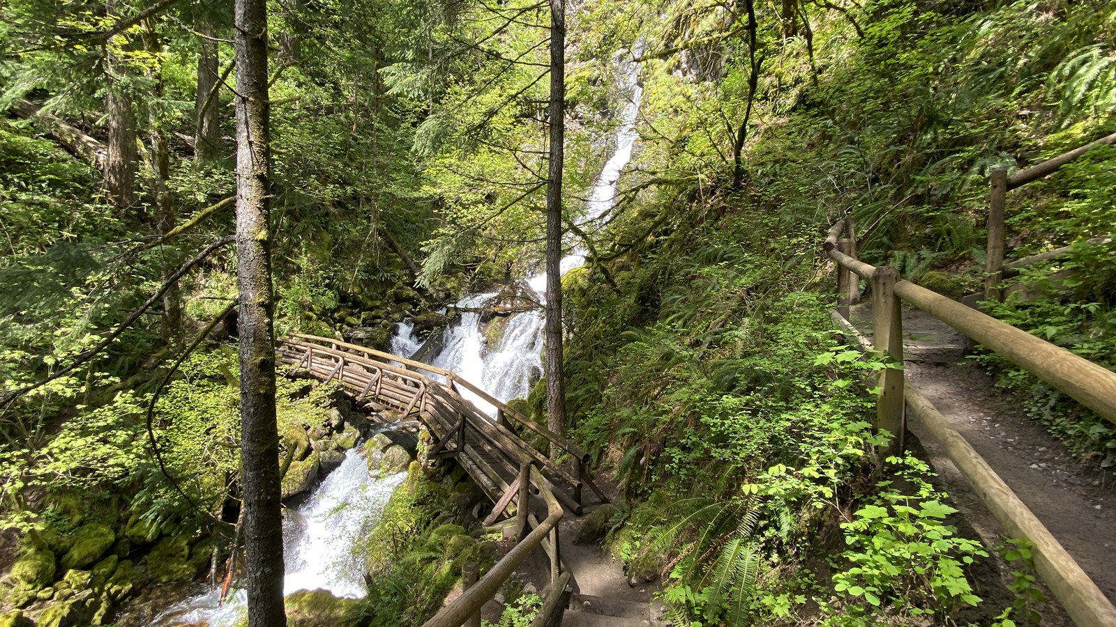 Rodney Falls along the Hamilton Mountain route